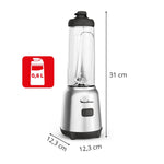 Charger l’image dans la visionneuse de la galerie, Moulinex Mix Move Blender Mixeur 300W Capacité Utile 0 6 L 2 Boutei...