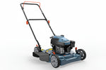 Charger l’image dans la visionneuse de la galerie, 20" Gas Lawn Mower, 144cc 4-Stroke Engine, Push Mower with Side Discharge, 5-Position Height Adjustment, Steel Deck