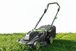 Charger l’image dans la visionneuse de la galerie, 40V 17" Cordless Electric Lawn Mower, Brushless Motor, 6-Position Height Adjustment, 2-in-1 Bagging & Mulching, 2 Batteries & Dual Charger Included