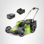 Charger l’image dans la visionneuse de la galerie, 80V 21" Cordless Self-Propelled Lawn Mower, Brushless Motor, LED Lights, 4.0Ah Battery & Rapid Charger Included