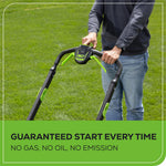 Charger l’image dans la visionneuse de la galerie, 80V 25" Cordless Lawn Mower, Brushless Self-Propelled Electric Mower, 5.0Ah Battery & Charger Included