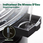 Charger l’image dans la visionneuse de la galerie, Cuiseur vapeur 7 L à 2 niveaux – Paniers empilables, Base amovible, Noir