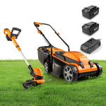 Charger l’image dans la visionneuse de la galerie, 15" Electric Corded Lawn Mower, 11AMP Push Mower, Lightweight & Efficient for Small Lawns