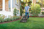 Charger l’image dans la visionneuse de la galerie, 17-Inch Cordless Lawn Mower, 2-in-1 Electric Edge Cutting, Lightweight Push Mower, 6 Height Adjustments, Batteries & Charger Included, Model WG745
