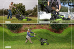 Charger l’image dans la visionneuse de la galerie, 80V 25" Cordless Lawn Mower, Brushless Self-Propelled Electric Mower, 5.0Ah Battery & Charger Included