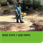 Charger l’image dans la visionneuse de la galerie, 80V 21" Cordless Self-Propelled Lawn Mower + Leaf Blower 580 CFM, Brushless Motor, 4.0Ah Battery & Rapid Charger Included