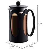 Charger l’image dans la visionneuse de la galerie, Bodum Kenya Cafetière À Piston - 1L 8 Tasses - Cafetière Manuelle E...