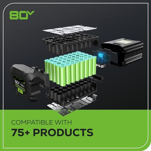 80V 21" Cordless Self-Propelled Lawn Mower + Leaf Blower 580 CFM, Brushless Motor, 4.0Ah Battery & Rapid Charger Included