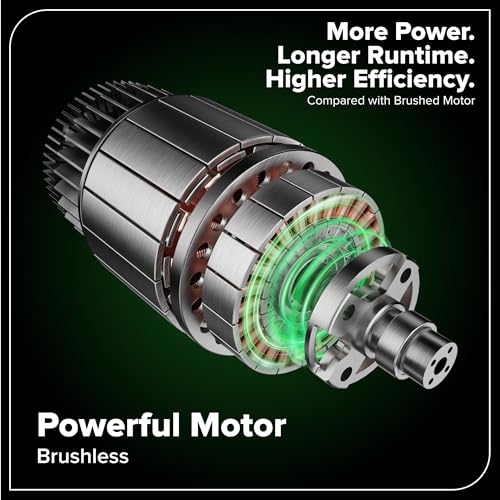 80V 21" Cordless Self-Propelled Lawn Mower, Brushless Motor, LED Lights, 4.0Ah Battery & Rapid Charger Included