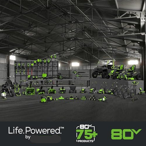 80V 21" Cordless Self-Propelled Lawn Mower + Leaf Blower (580 CFM), Brushless Motor, 4.0Ah Battery & Rapid Charger Included