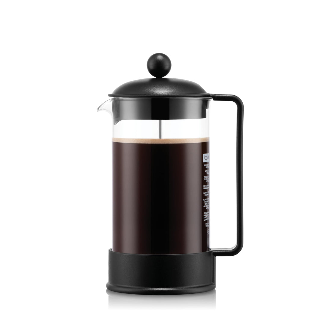 Bodum French Press Brazil - 1L 8 Tasses Cafetière À Piston - Verre...