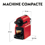 Charger l’image dans la visionneuse de la galerie, Nespresso Krups Machine À Café Inissia Rouge Cafetiere Espresso Yy1...