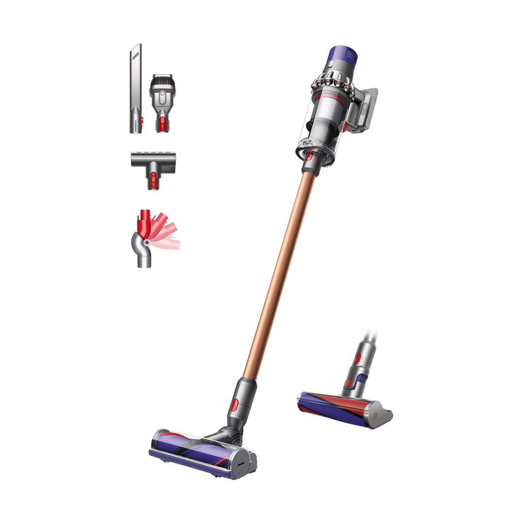 Aspirateur sans fil puissant – jusqu’à 60 min d’autonomie, brosse sols durs