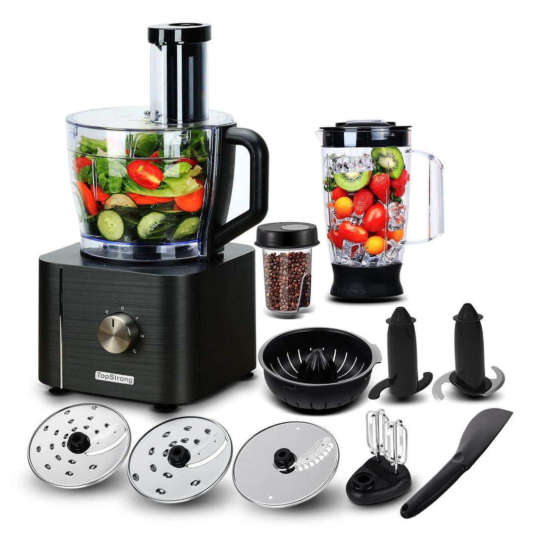 Topstrong Robot Cuisine Multifonction 1100W Robot Multifonction 11...