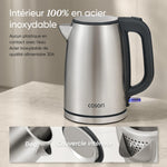 Charger l’image dans la visionneuse de la galerie, Cosori Bouilloire Électrique En Acier Inoxydable 1 7 L 2200 W Sans...