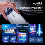 Charger l’image dans la visionneuse de la galerie, Mini Vidéoprojecteur WiFi Bluetooth 1080P