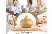 Diffuseur d’Arômes 500 ml avec LED