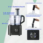 Charger l’image dans la visionneuse de la galerie, Topstrong Robot Cuisine Multifonction 1100W Robot Multifonction 11...