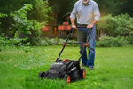 Charger l’image dans la visionneuse de la galerie, LD40A 19Inch Brushless Lawn Mower, 40V Powerful Cordless Lawn Mower, Effortless Single-Lever Height Adjustment, 3-Step Foldable Handle &amp; Vertical Storage, 2-in-1 Mulching &amp; Bagging