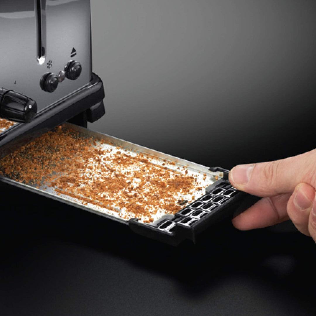 Grille-Pain 2 Tranches Inox – 6 Niveaux