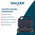 Charger l’image dans la visionneuse de la galerie, Salter Double Gaufrier Plaques De Gaufres Doubles Non Adhésives Rem...
