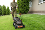 Charger l’image dans la visionneuse de la galerie, LD40A 19Inch Brushless Lawn Mower, 40V Powerful Cordless Lawn Mower, Effortless Single-Lever Height Adjustment, 3-Step Foldable Handle &amp; Vertical Storage, 2-in-1 Mulching &amp; Bagging