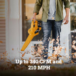 Charger l’image dans la visionneuse de la galerie, Cordless 3-in-1 Leaf Blower with Vacuum &amp; Mulcher, Brushless Motor, 2-Speed Control, Battery Not Included, Model WG583.9