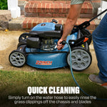 Charger l’image dans la visionneuse de la galerie, 201cc 22" Gas Lawn Mower, Self-Propelled Rear Wheel Drive, 3-in-1 Mulching Bagging Discharge, Variable Speed, 6 Height Adjustment