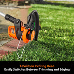 Charger l’image dans la visionneuse de la galerie, 15" Electric Corded Lawn Mower, 11AMP Push Mower, Lightweight &amp; Efficient for Small Lawns