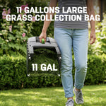 Charger l’image dans la visionneuse de la galerie, 40V 17" Cordless Electric Lawn Mower, Brushless Motor, 6-Position Height Adjustment, 2-in-1 Bagging &amp; Mulching, 2 Batteries &amp; Dual Charger Included